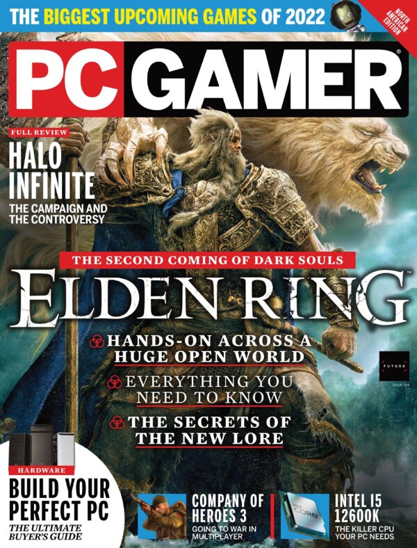 PC Gamer USA   Issue 354, March 2022 cover